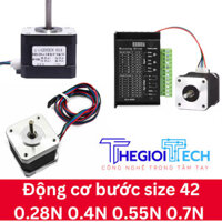 TH Step Motor Động cơ bước 42 42BYGH34S 0.28N 42BYGH40S 0.4N 42BYGH48S 0.55N 42BYGH60 0.7N Máy khắc Máy in 3D