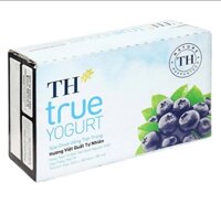 TH Sữa chua uống TT hương việt quất 180ml/48