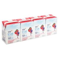 TH TRUE MILK sữa chua uống TopKid vị dâu 110ml vỉ 4/12 – Siêu Thị Bách Hóa Tổng Hợp