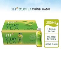 Th True tea trà xanh vị chanh đậm đà sảng khoái thùng 24 chai 350ml