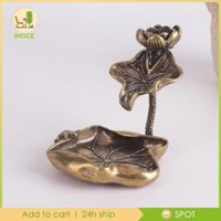 Thác Khói Trầm Hương Bằng Đồng Thau Hình Nón Hoa Sen Trang Trí Nhà Cửa
