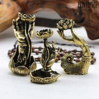 🍸Thác Khói Trầm Hương Bằng Đồng Nguyên Chất Hình Hoa Sen Z