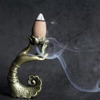 Thác khói trầm hương Hoa sen