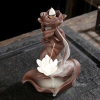 Thác khói Trầm Hương Phật Thủ Liên Hoa - Tặng 10 Nụ Trầm [Tổng Kho Dụng Cụ Trầm Hương]