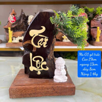 thác xông trầm lũa gỗ trắc (mã 01)