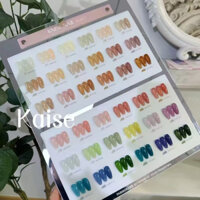 thạch 36 màu kaise thạch đục tặng kèm bản màu