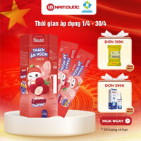 Thạch ăn ngon Ích Nhi hộp 21 túi, bổ sung Lysine, Taurin tăng cường chuyển hóa, hấp thu, giúp trẻ phát triển chiều cao