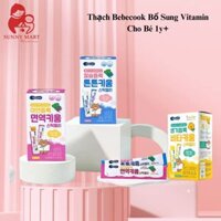 Thạch Bebecook Bổ Sung Vitamin D, Kẽm, Canxi ,Selenium, Vitamin E Cho Bé 1y+