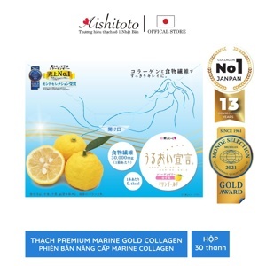 Thạch bổ sung collagen Aishitoto Collagen Jelly Premium (30 Gói) - Nhật Bản