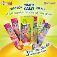 THẠCH CALCI ÍCH NHI 21 GÓI X 30G - CAO HƠN, CỨNG CÁP HƠN