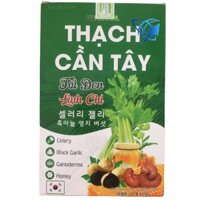 Thạch cần tây tỏi đen, linh chi cần tây hỗ trợ đẹp dáng trẻ hoá da, tốt cho sức khoẻ hàng chính hãng