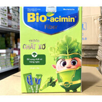 Thạch chất xơ Bio Acimin fiber bổ sung chất sơ giảm táo bón bé bị tiêu chảy đầy bụng, khó tiêu rối loại hệ vi sinh