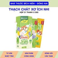 Thạch chất xơ Ích nhi nam dược hộp 21 thanh x 30g