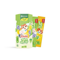 Thạch chất xơ Ích Nhi NAM DƯỢC- thơm ngon (1 hộp 21 gói) vị xoà và việt quất