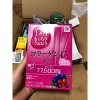 Thạch Collagen C (コラーゲンC ゼリー) 77,500mg 31 gói/1hộp(10g/1túi)