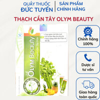 Thạch Collagen Cần Tây Dưa Giảm Cân Olym Beauty-Hộp 20 Gói-Giảm Cân Hiệu Quả Làm Sáng Da Và Đẹp Da
