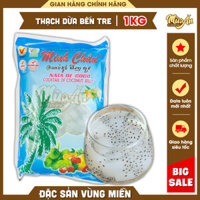 Thạch dừa Bến Tre cao cấp Minh Châu thạch dừa thanh nhiệt mùa nóng túi 1kg