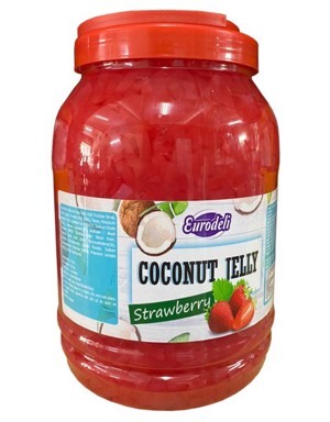 Thạch dừa Eurodeli dâu 4kg