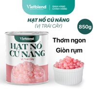 Thạch Hạt Nổ Củ Năng (Vị Trái Cây) VIETBLEND Hộp 850g