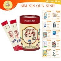 Thạch hồng sâm Baby Sanga kids, thạch lựu Sanga bổ sung collagen đẹp da Riobaby  - kimbaby