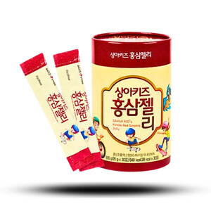 Thạch hồng sâm trẻ em Sanga Hàn Quốc hộp 30 gói * 10ml