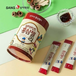 Thạch hồng sâm trẻ em Sanga Hàn Quốc hộp 30 gói * 10ml