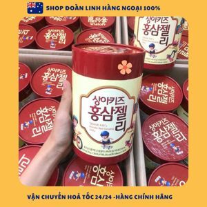 Thạch hồng sâm trẻ em Sanga Hàn Quốc hộp 30 gói * 10ml
