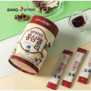 Thạch hồng sâm trẻ em Sanga Hàn Quốc hộp 30 gói * 10ml