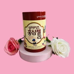 Thạch hồng sâm trẻ em Sanga Hàn Quốc hộp 30 gói * 10ml