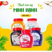 Thạch Hũ 2,5Kg Trái Cây Thủy Tinh, Cà Phê, Khoai Môn, Dưa Gang, Thạch Dừa Sợi Minh Hạnh Chính Hãng