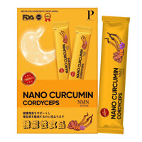 Thạch Nghệ NMN Đông Trùng Hạ Thảo Parea Nano Curcumin Cordyceps