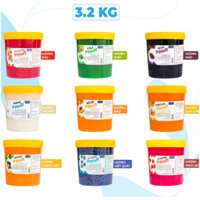 Thạch nổ thủy tinh Hùng Chương hộp  3.2kg