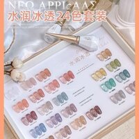 Thạch Nước Màu Trong Suốt Sơn Móng Tay Keo Đá Trong Suốt Ngọc Béo 2024 Màu Phổ Biến Bột Khỏa Thân Làm Trắng Da Quang Trị Liệu Keo Cho Làm Móng Tay Cửa Hàng