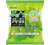 Thạch ORIHIRO Gói 120g Nho Xanh