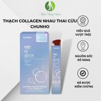 Thạch Placenta Nhau Thai Cừu Và Mâm Xôi Chunho Ncare 30 Gói Tăng Cường Collagen Chống Lão Hóa Hàng Chính Hãng Hàn Quốc