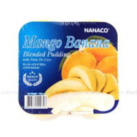 Thạch Pudding Nanaco Xoài Chuối Lốc 108G MOONSHINE-FOODS