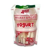 Thạch Que Kidswell 386Gr Jelly Straws Vị Sữa Chua - Bịch