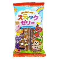 Thạch Que Ribon Vị Trái Cây (8 Que - 130g/gói)