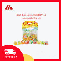 Thạch Rau Câu Long Hải 910g Thạch Rau Câu Trái Cây Bách hóa Minh Anh