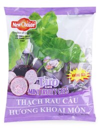 Thạch Rau Câu NewChoice Hương Khoai Môn Gói 300 G