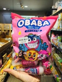 Thạch rau câu Obaba Mix Flavor Suction Jelly 800g