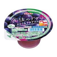 Thạch Rau Câu Vị Nho & Thạch Dừa, After-Meal Dessert Jelly Cup, Grape & Nata de Coco (140g) - BOURBON
