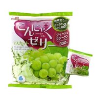 Thạch Rau Câu Vị Nho Xanh, Konjac Jelly, Muscat Flavour (108g) - YUKIGUNI AGURI