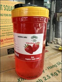 Thạch Thuỷ Tinh Trung Lâm Hương Dâu  Hủ 2.5Kg