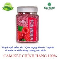 Thạch Vitamin quả mọng mâm xôi Altai Siberia làm thạch hoa quả ăn liền – món ngon bổ dưỡng tiện lợi giàu vitamin 100% tự nhiên tốt cho tiêu hóa, tăng cường miễn dịch