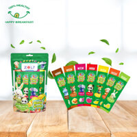Thạch zoly rau xanh bổ sung chất xơ tự nhiên hết lo táo bón túi 20 gói