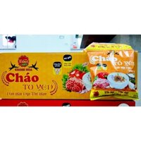ThachAnh Cháo Yến Vị Thịt Bằm Bào Ngư Dinh Dưỡng - Welnest (Thùng 30 gói x 50g)