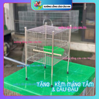 [Thái An] Lồng tắm inox chim khuyên,hút mật,Chào Mào,my,khướu… -Xưởng lồng cào cào Hn