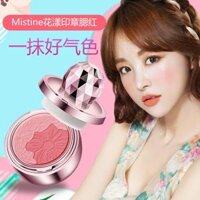 Thái chính hãng hoa sương mù Yang seal blush nude trang điểm không thấm nước cánh hoa rouge bột màu cháy nắng mỹ phẩm - Blush / Cochineal