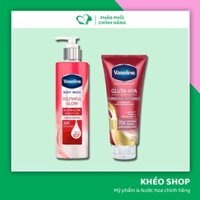 [Thái] Combo Sữa Tắm & Dưỡng Thể Vaseline Body Wash Youthful Glow 10x & Gluta-Hay Pro-Age Restore 70x